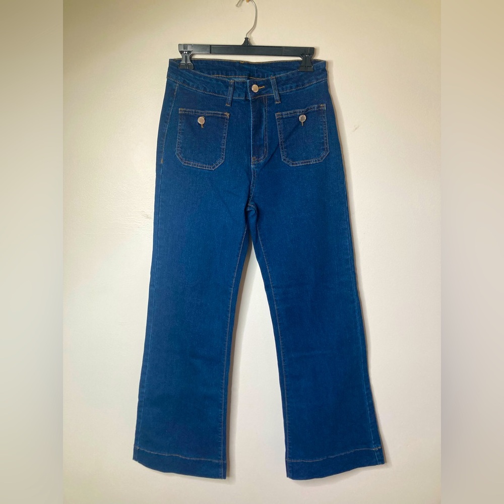 1970’s Inspired Wide Leg Jeans
